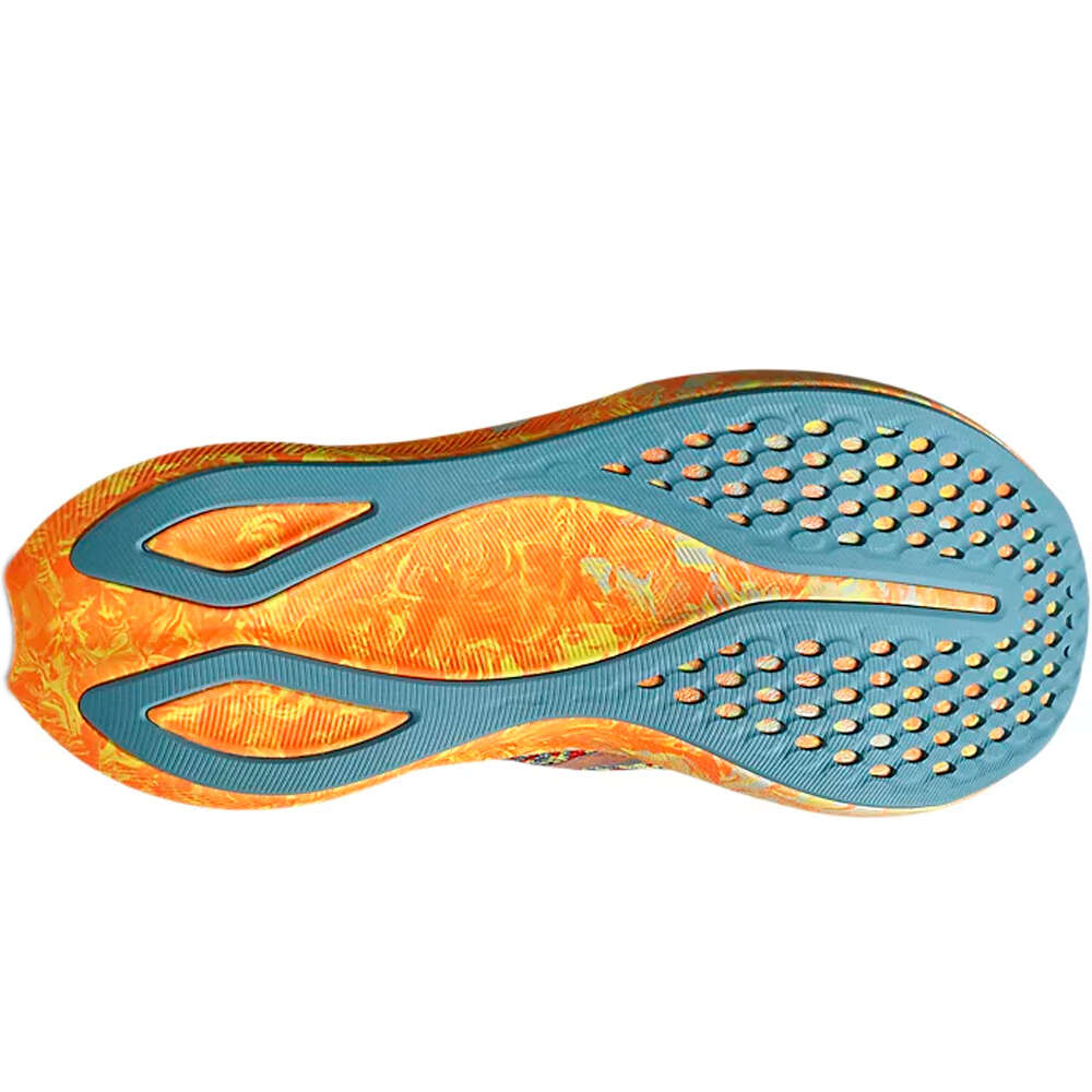 Asics zapatilla running hombre NOOSA TRI 16 NARANJA vista superior