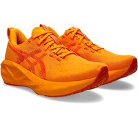 Asics zapatilla running hombre NOVABLAST 5 NARANJA lateral interior