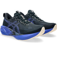 Asics zapatilla running hombre NOVABLAST 5 NEGRO lateral interior