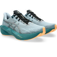 Asics zapatilla running hombre NOVABLAST 6 LITE-SHOW GRIS lateral interior
