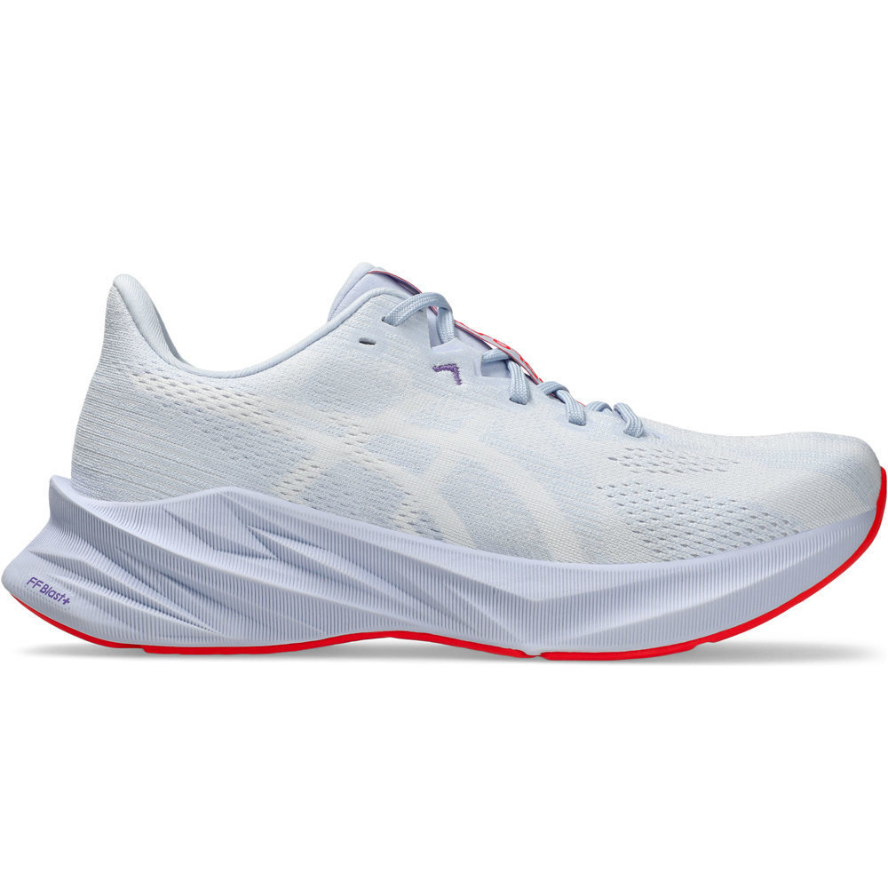 Asics zapatilla running mujer DYNABLAST 5 AZUL lateral exterior