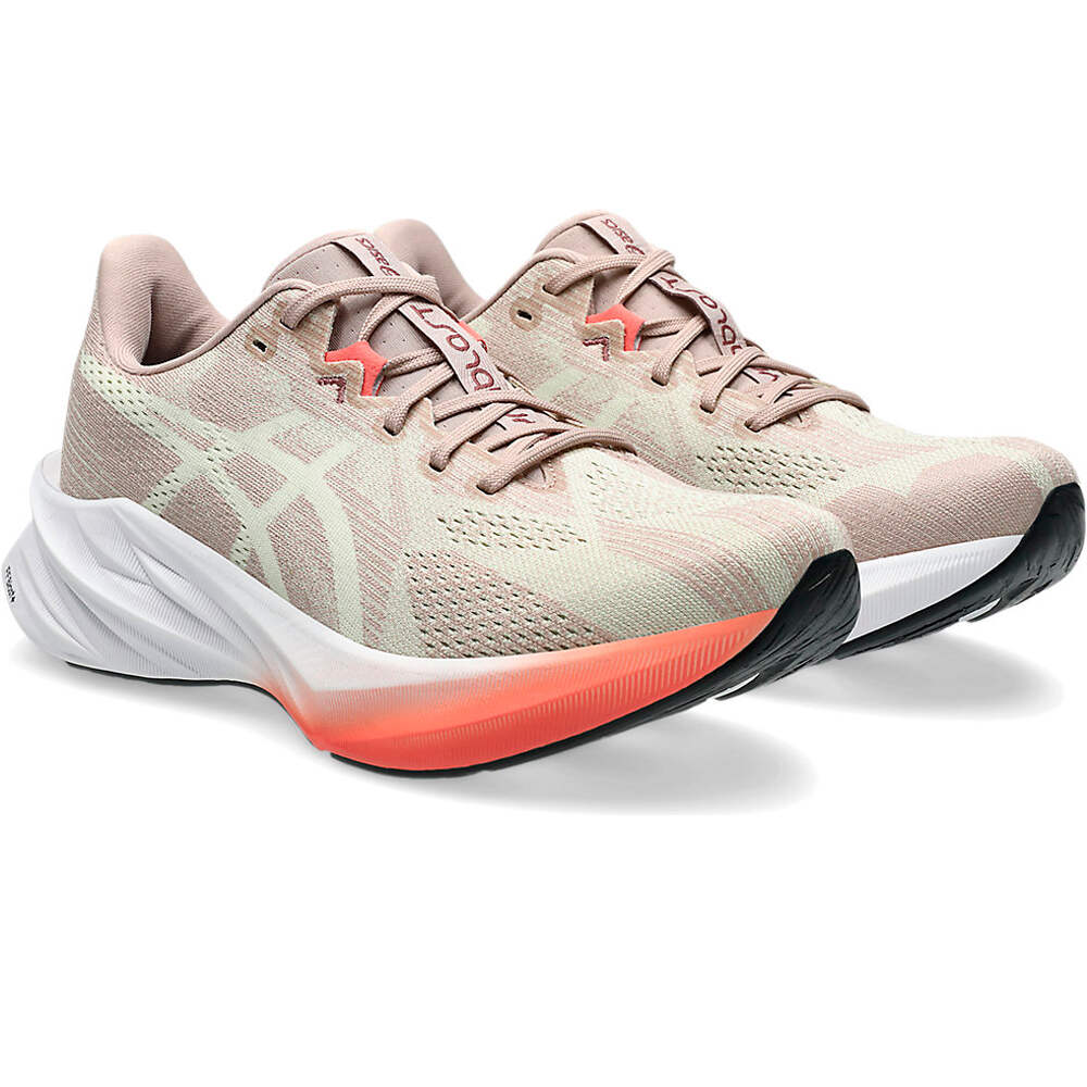 Asics zapatilla running mujer DYNABLAST 5 MARRON lateral interior