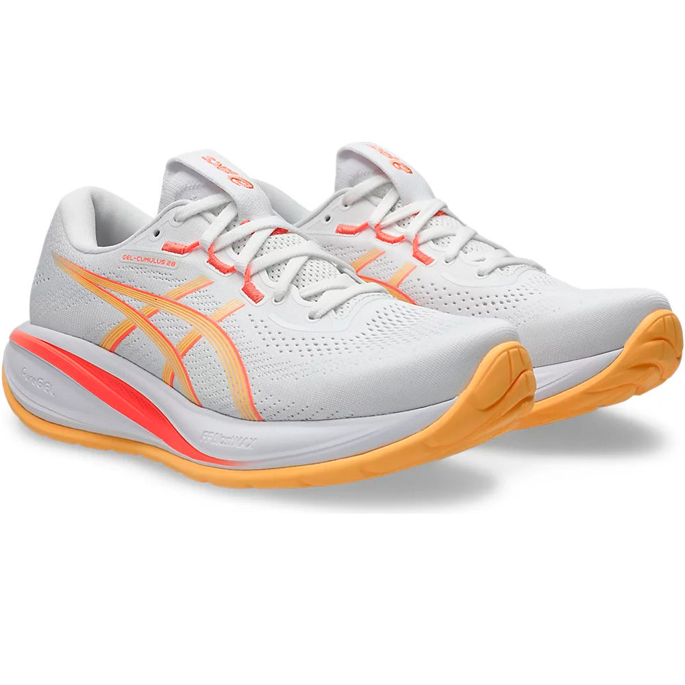 Asics zapatilla running mujer GEL-CUMULUS 28 GRIS lateral interior