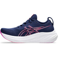 Asics zapatilla running mujer GEL-NIMBUS 26 NEGRO puntera