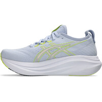 Asics zapatilla running mujer GEL-NIMBUS 27 AZUL puntera