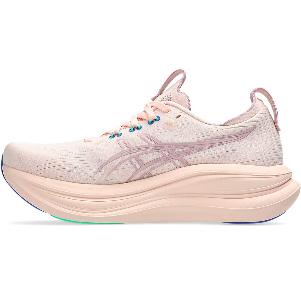 Asics zapatilla running mujer GEL-NIMBUS 28 ROSA puntera