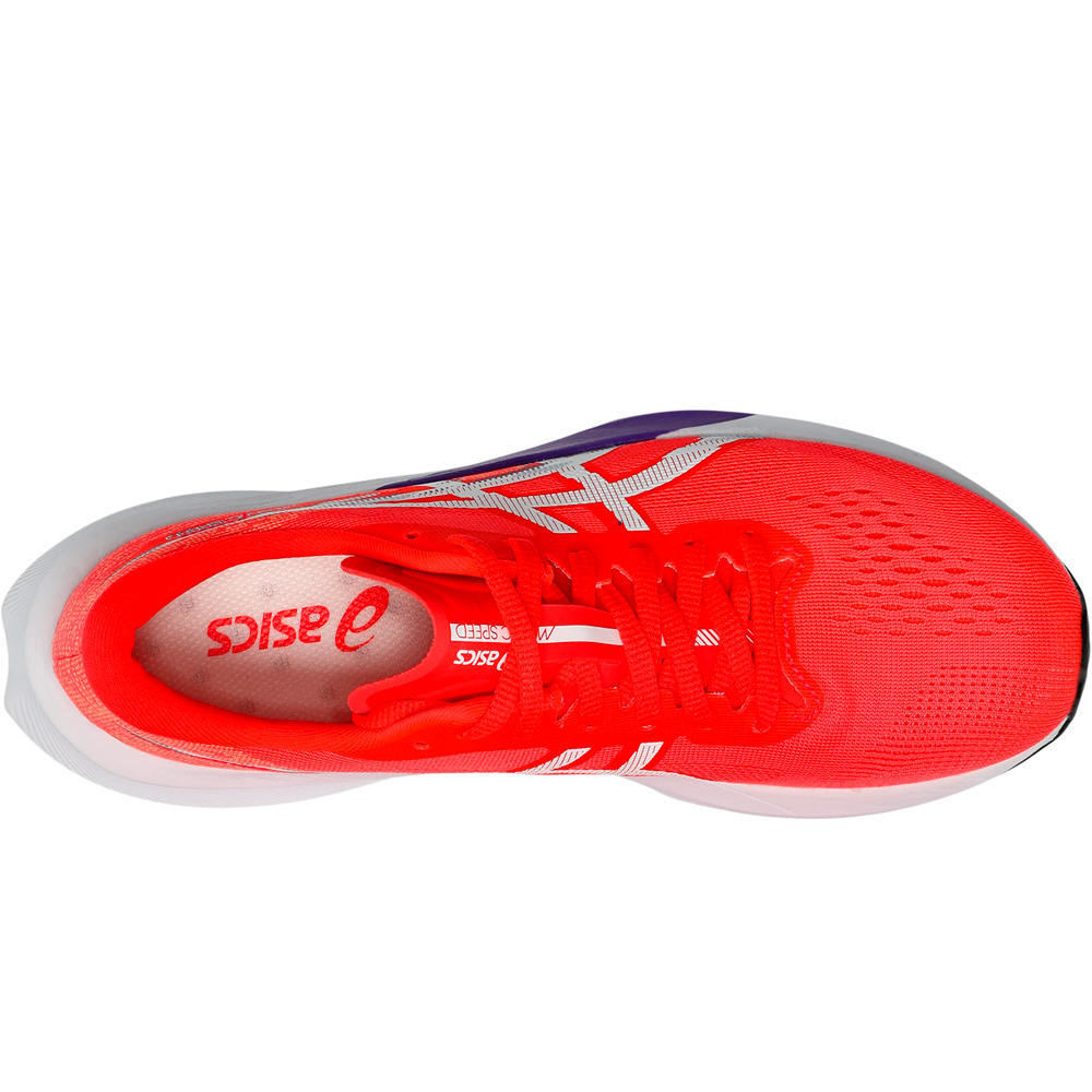 Asics zapatilla running mujer MAGIC SPEED 4 ROJO 05