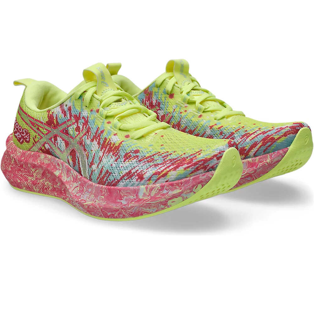 Asics zapatilla running mujer NOOSA TRI 16 ROSA lateral interior
