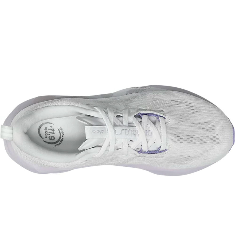 Asics zapatilla running mujer NOVABLAST 5 BLANCO 05