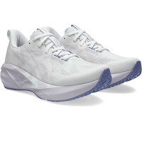 Asics zapatilla running mujer NOVABLAST 5 BLANCO lateral interior