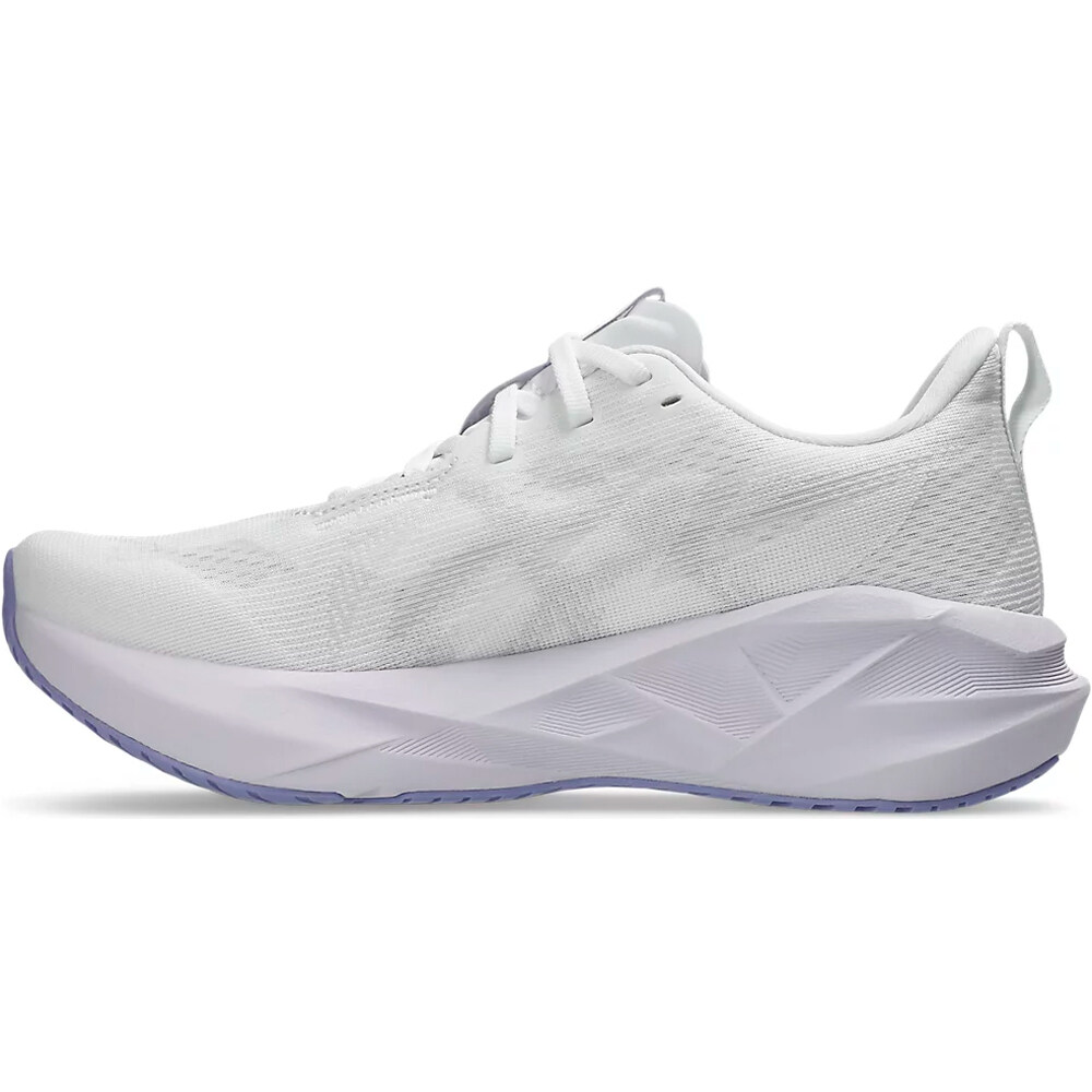 Asics zapatilla running mujer NOVABLAST 5 BLANCO puntera