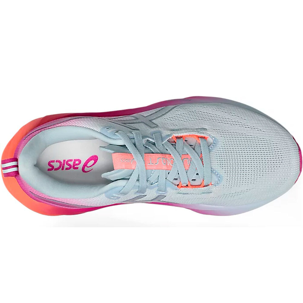 Asics zapatilla running mujer NOVABLAST 5 GRIS 05