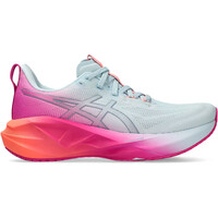 Asics zapatilla running mujer NOVABLAST 5 GRIS lateral exterior