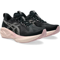 Asics zapatilla running mujer NOVABLAST 5 NEGRO lateral interior