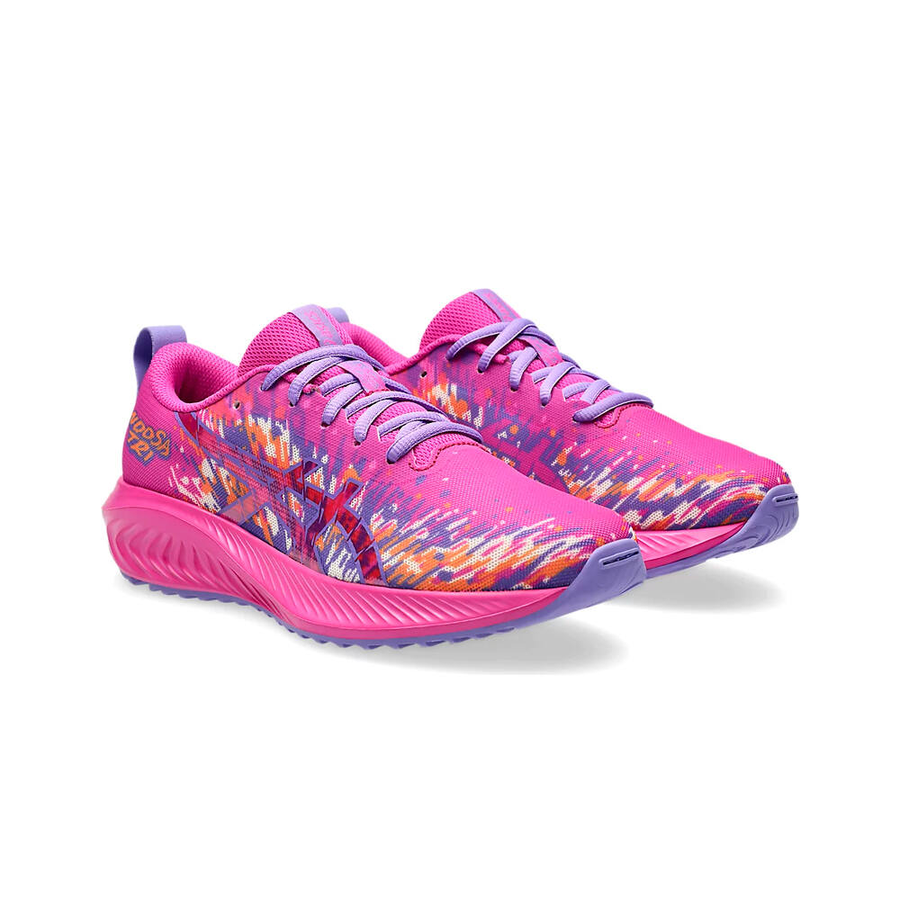 Asics zapatilla running niño GEL-NOOSA TRI 16 GS ROSA vista trasera