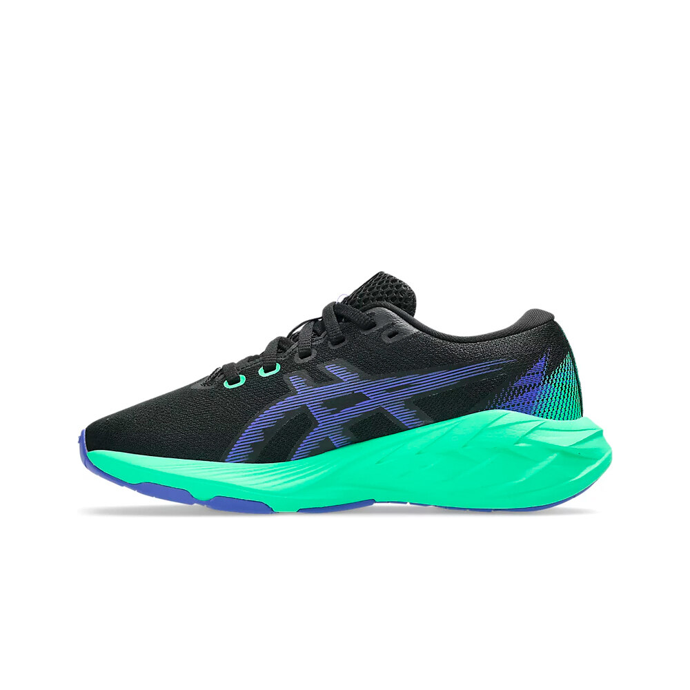 Asics zapatilla running niño NOVABLAST 5 NEGRO vista detalle