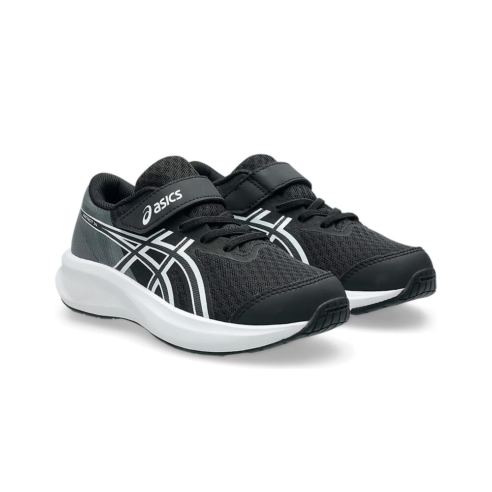 Asics zapatilla running niño PATRIOT 14 PS NEGRO vista trasera
