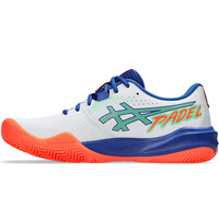 Asics Zapatillas Padel Hombre GEL CHALLENGER 15 PADEL BLANCO puntera