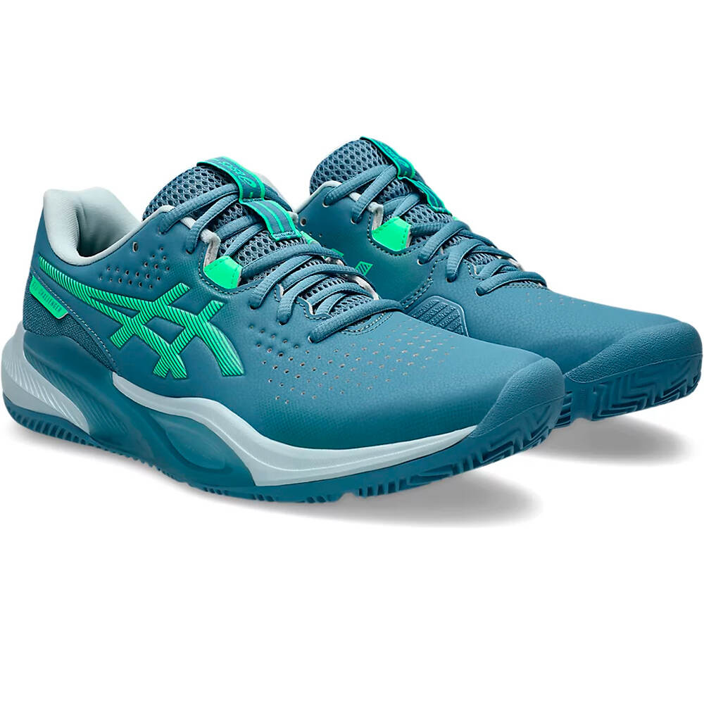 Asics Zapatillas Padel Hombre GEL-CHALLENGER 15 PADEL VERDE lateral interior