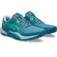 Asics Zapatillas Padel Hombre GEL-CHALLENGER 15 PADEL VERDE lateral interior