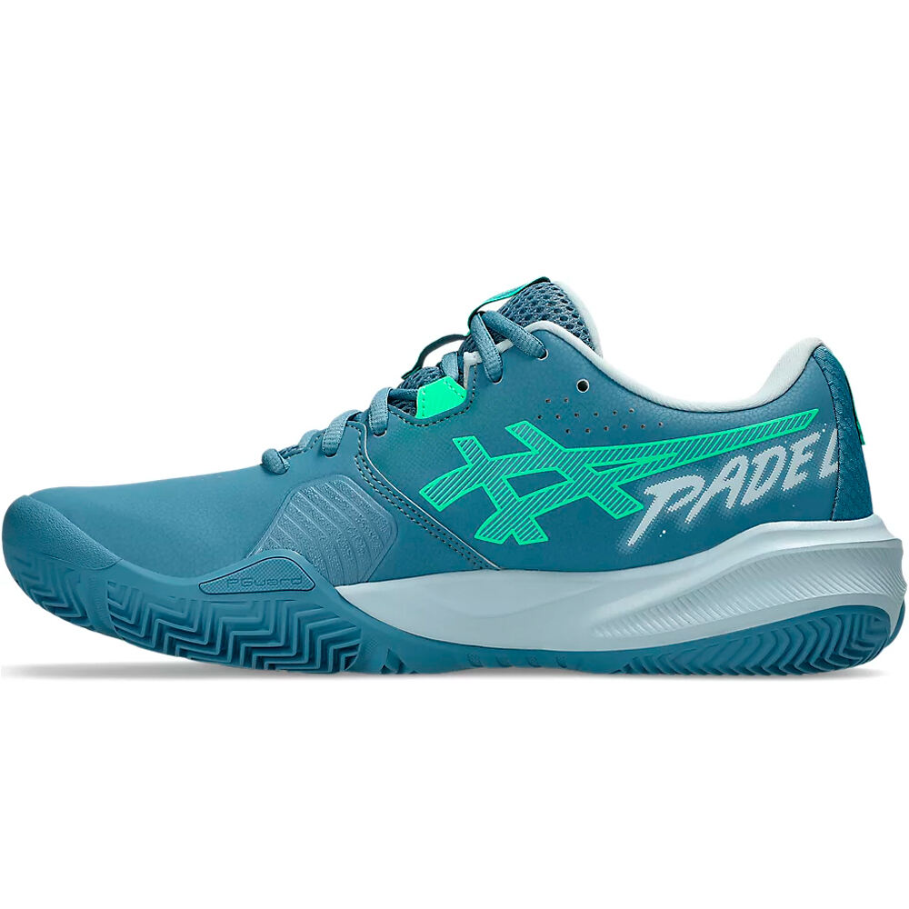 Asics Zapatillas Padel Hombre GEL-CHALLENGER 15 PADEL VERDE puntera