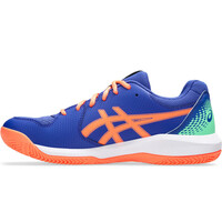 Asics Zapatillas Padel Hombre GEL DEDICATE 8 PADEL AZUL puntera