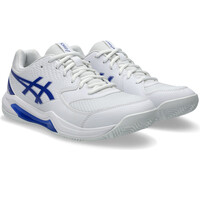 Asics Zapatillas Padel Hombre GEL DEDICATE 8 PADEL BLANCO lateral interior