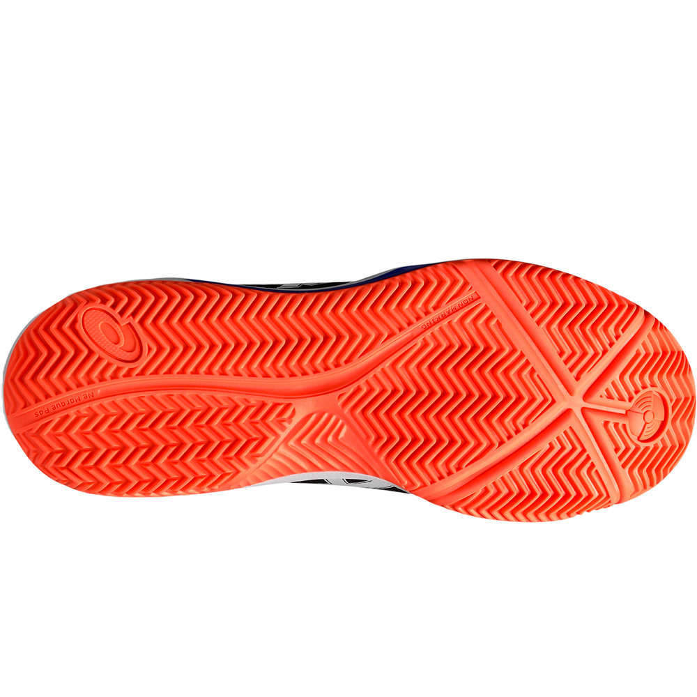 Asics Zapatillas Padel Hombre GEL DEDICATE 8 PADEL NEGRO vista superior
