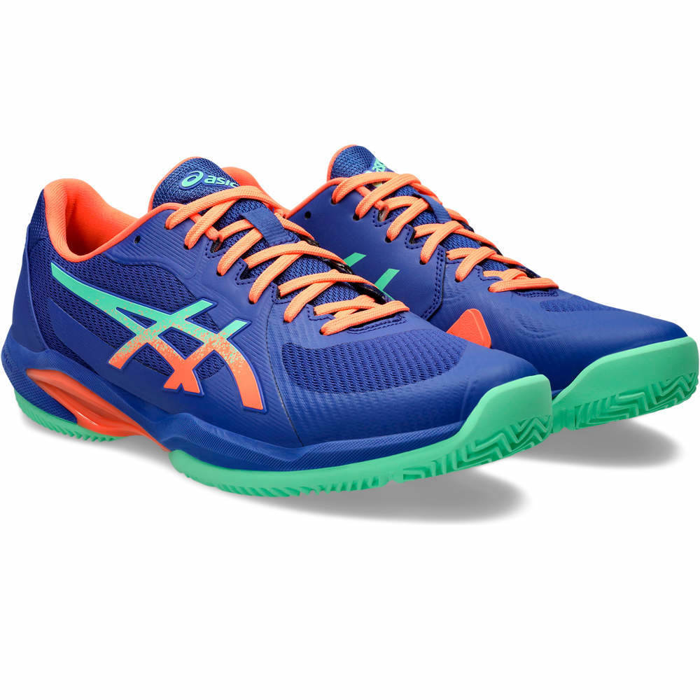 Asics Zapatillas Padel Hombre SOLUTION SWIFT FF 2 PADEL AZUL lateral interior