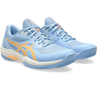 Asics Zapatillas Padel Mujer GAME FF PADEL AZUL lateral interior
