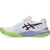 Asics Zapatillas Padel Mujer GEL CHALLENGER 14 PADEL BLANCO puntera