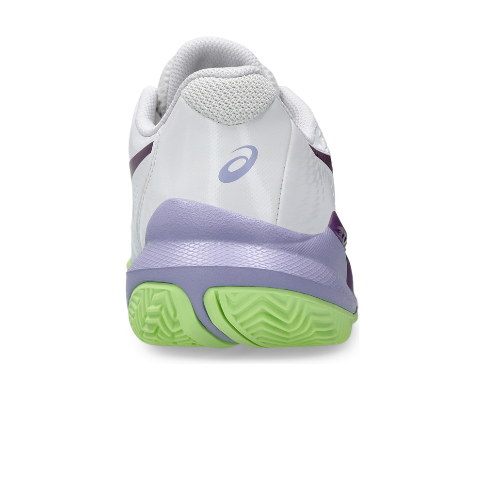 Asics Zapatillas Padel Mujer GEL CHALLENGER 14 PADEL BLANCO vista trasera