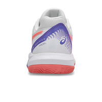 Asics Zapatillas Padel Mujer GEL-DEDICATE 8 PADEL BLANCO vista trasera
