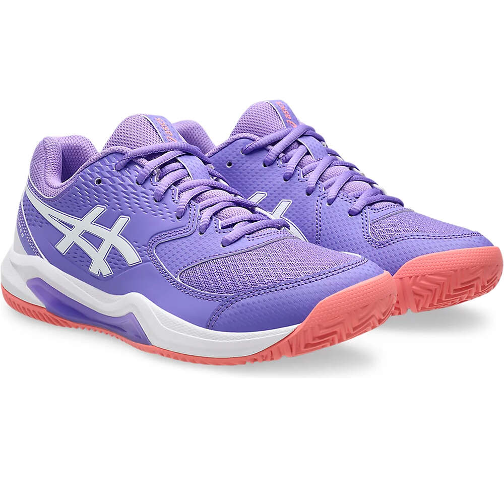 Asics Zapatillas Padel Mujer GEL-DEDICATE 8 PADEL MORADO lateral interior