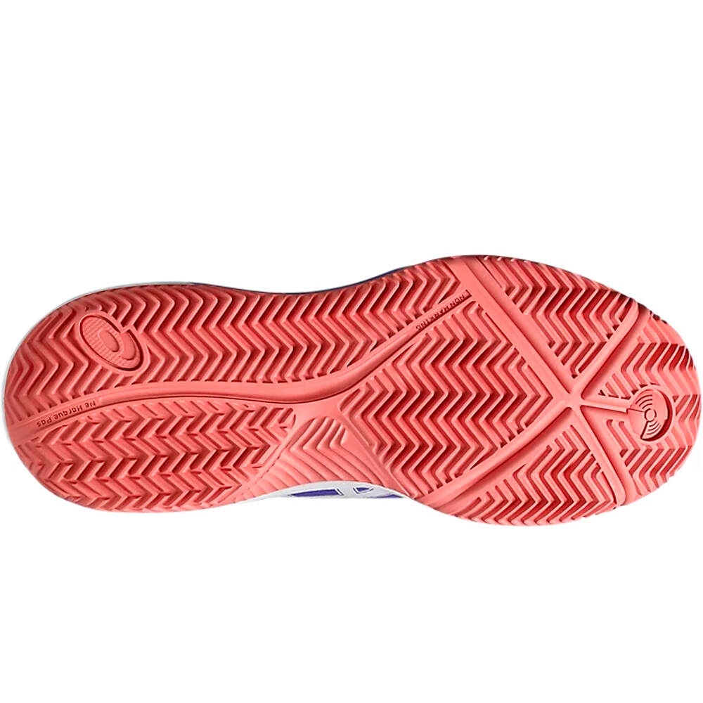 Asics Zapatillas Padel Mujer GEL-DEDICATE 8 PADEL MORADO vista superior