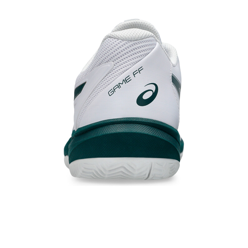 Asics Zapatillas Tenis Hombre GAME FF CLAY/OC BLANCO vista trasera