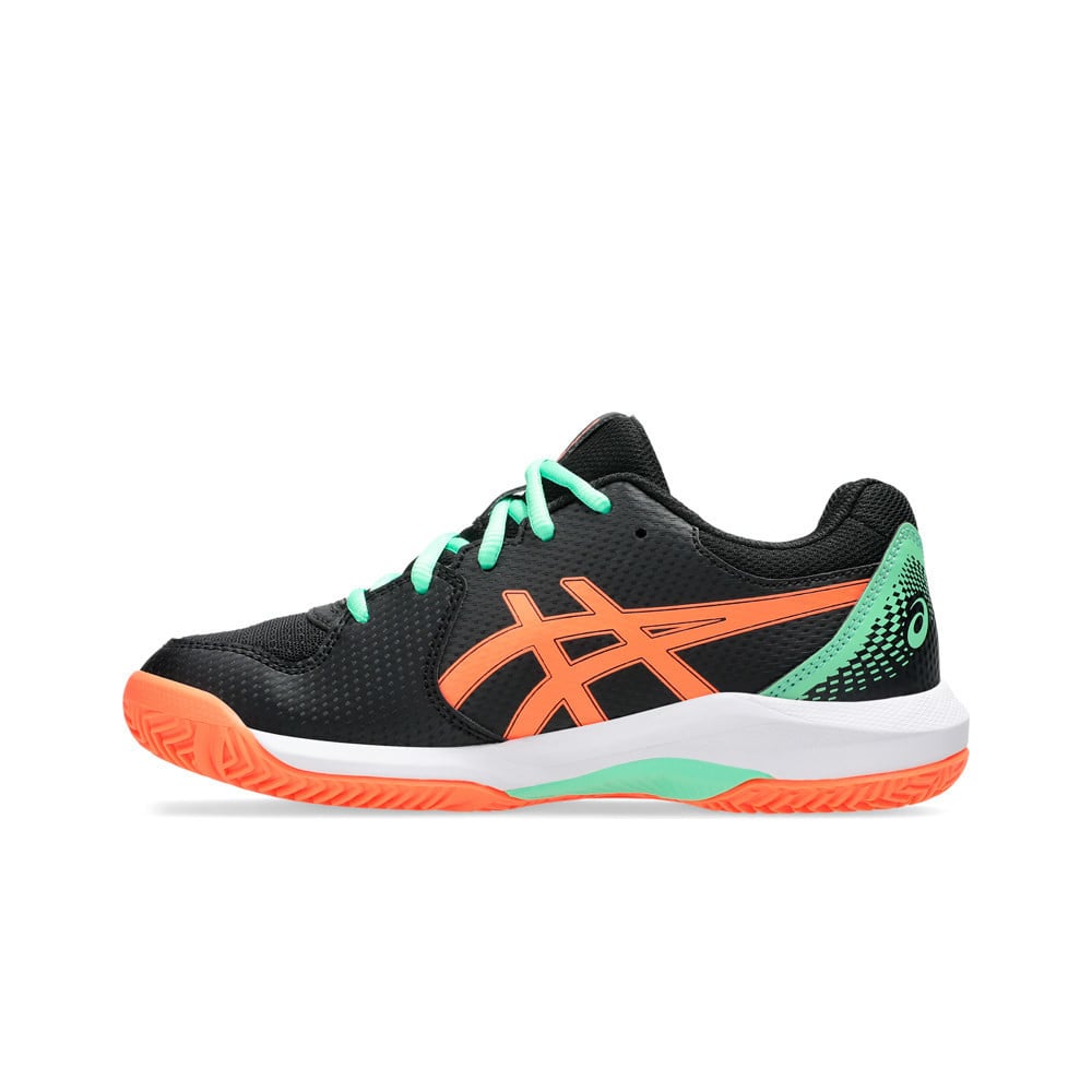 Asics Zapatillas Tenis Niños GEL DEDICATE 8 GS PADEL NEGRO puntera
