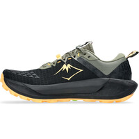 Asics zapatillas trail hombre GEL-TRABUCO 13 NEGRO puntera