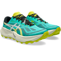 Asics zapatillas trail hombre TRABUCO 14 VERDE lateral interior