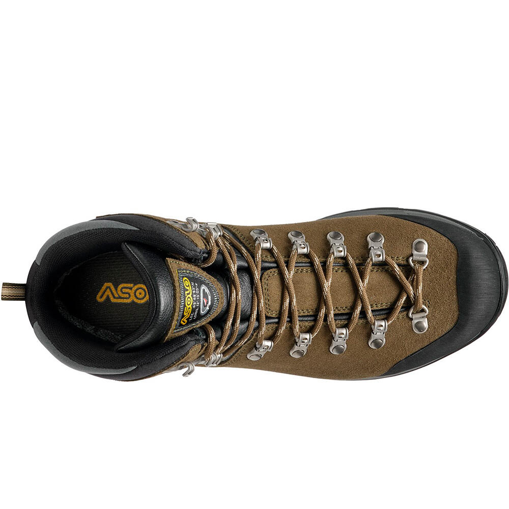 Asolo bota montaña cuero hombre GREENWOOD EVO GV MARRON 06