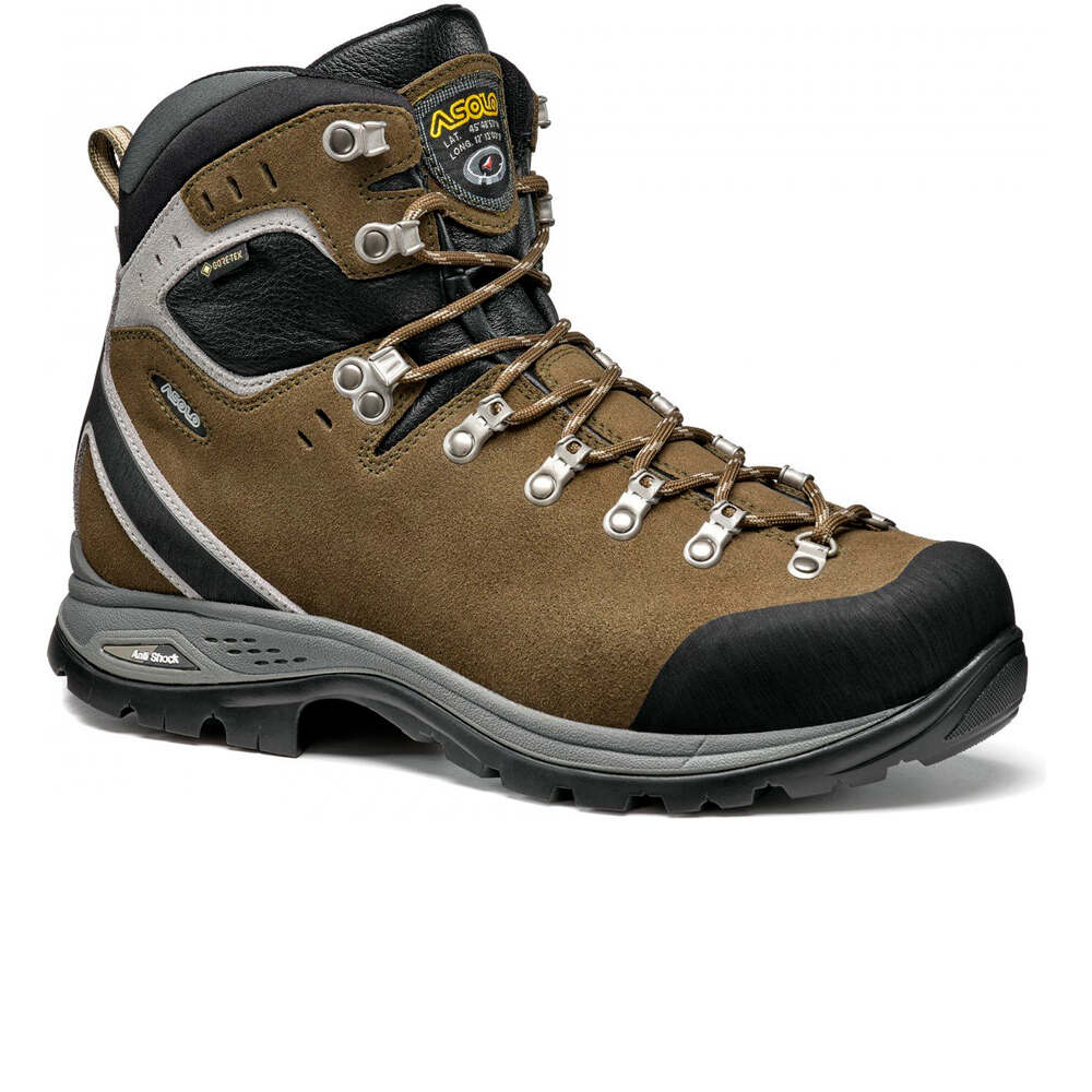 Asolo bota montaña cuero hombre GREENWOOD EVO GV MARRON lateral interior