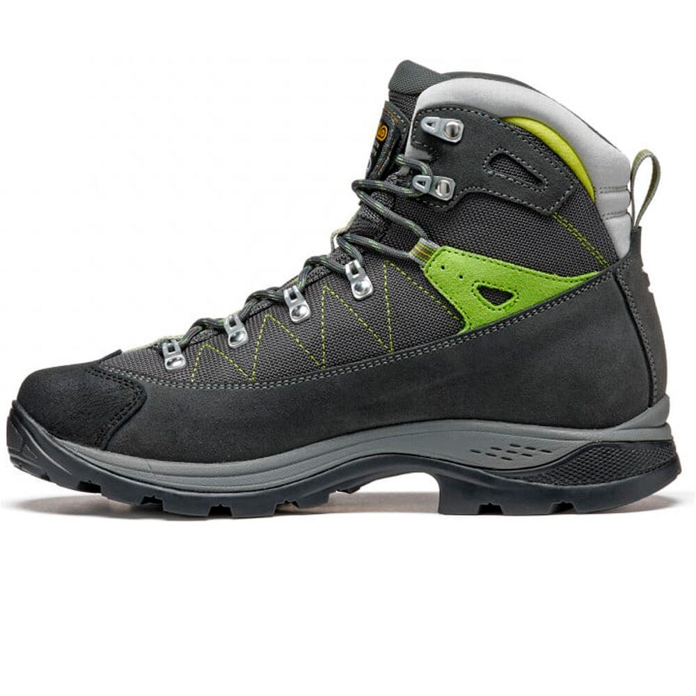 Asolo bota trekking hombre FINDER GV GRIS vista trasera