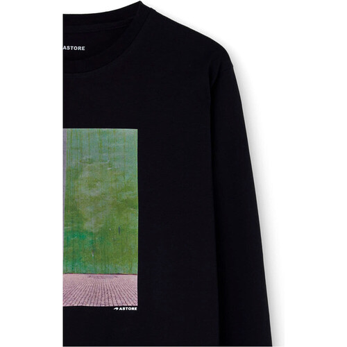 Astore camiseta manga larga hombre THOMA NEGRO
