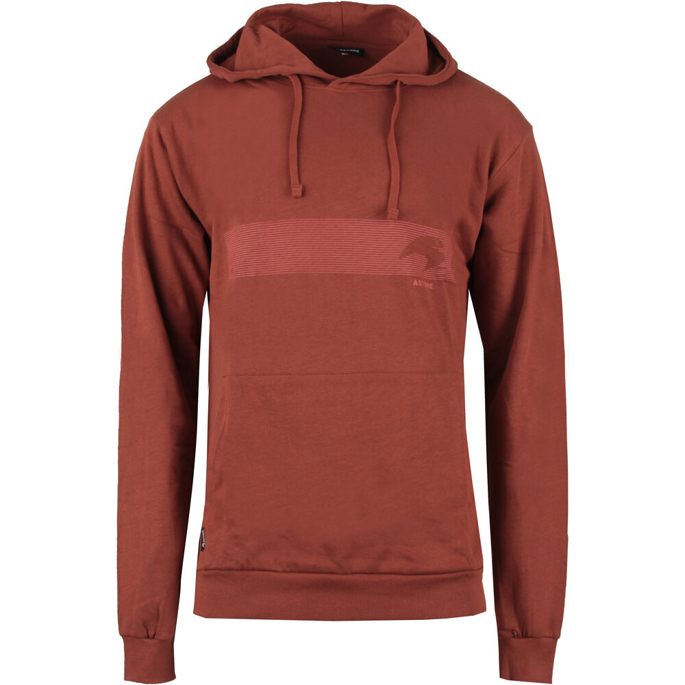 Astore sudadera hombre BENTER ROJO vista frontal