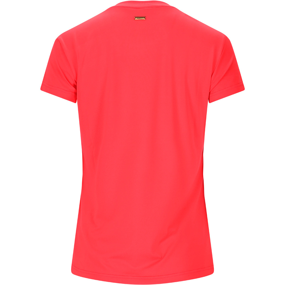 Athlecia camisetas fitness mujer ALMI NARANJA 05