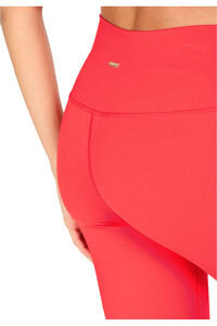 Athlecia pantalones y mallas largas fitness mujer BLOOM NARANJA 03