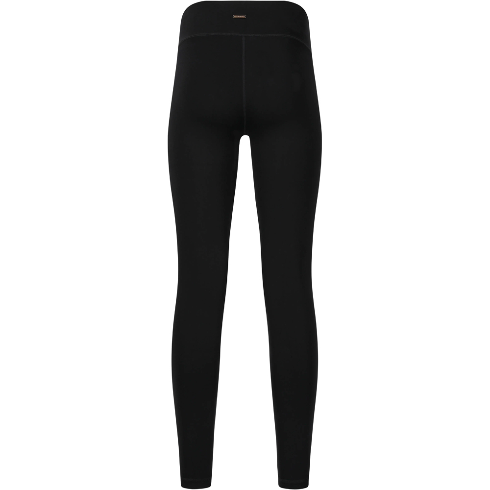 Athlecia pantalones y mallas largas fitness mujer BLOOM NEGRO 05