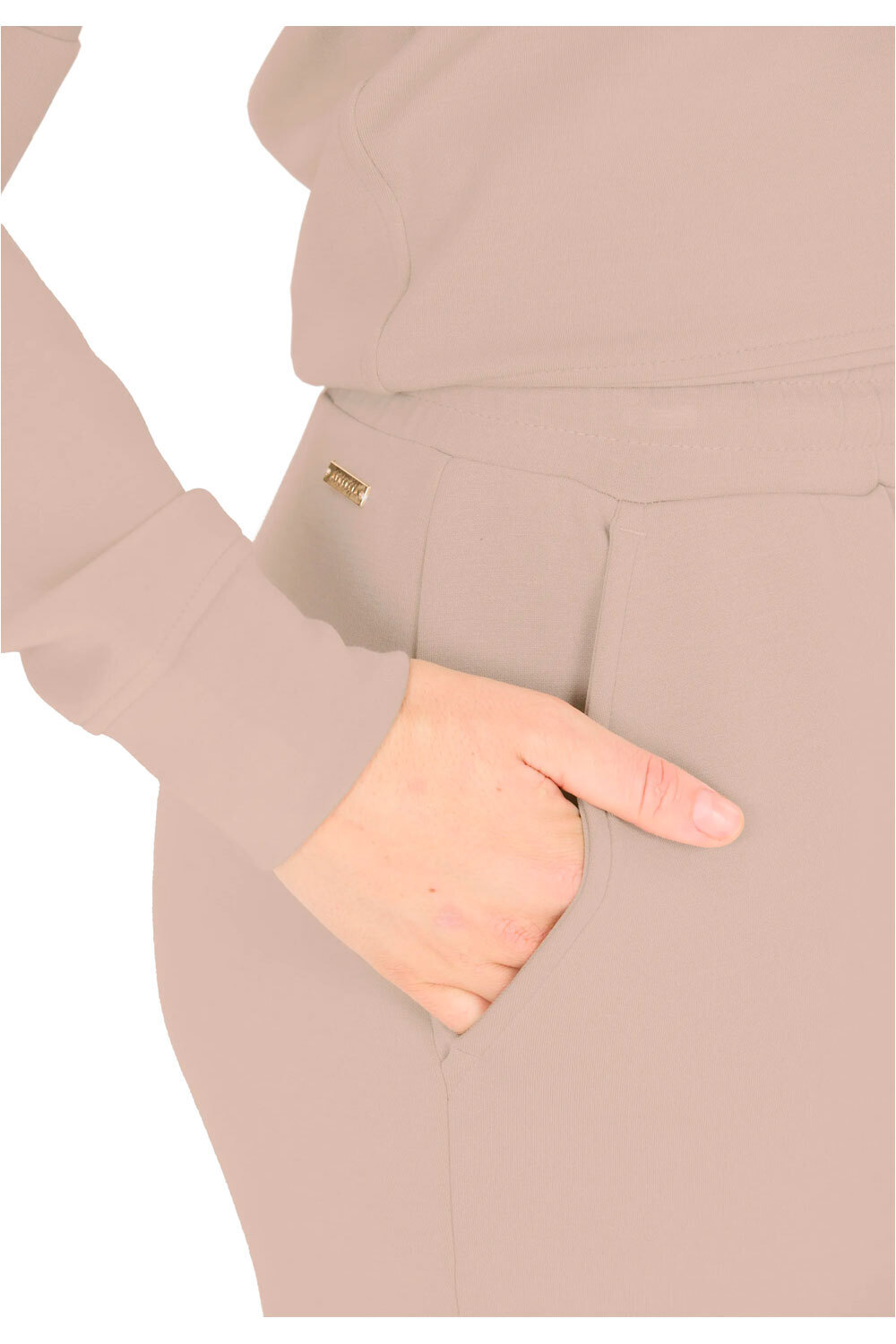 Athlecia pantalones y mallas largas fitness mujer JACEY V2 MARRON 03