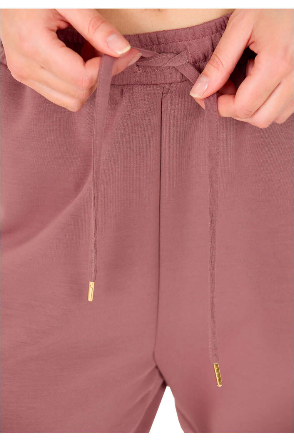 Athlecia pantalones y mallas largas fitness mujer JACEY V2 ROSA vista detalle