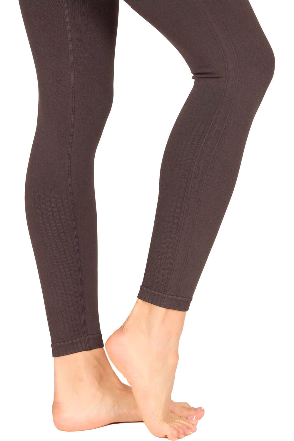 Athlecia pantalones y mallas largas fitness mujer NAGAR V2 GRIS 04